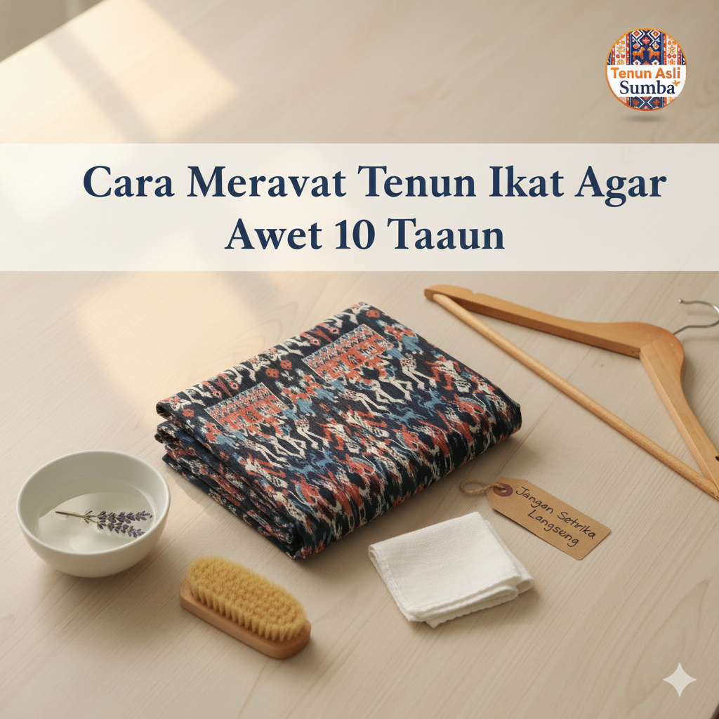 Cara Merawat Tenun Ikat Agar Awet 10 Tahun